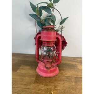 Vintage Chalwyn Tropic Hurricane Lantern Made in England Lamp Rustic Farmhouse
